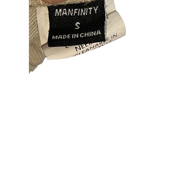 Manfinity Beige Cargo Joggers Mens S - Picture 3 of 3